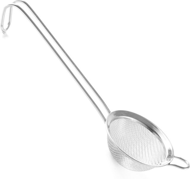 Hendi Tee- und Kräutersieb aus Edelstahl in Silber mit feinem Netz, Durchmesser: 7 cm - Bild 1
