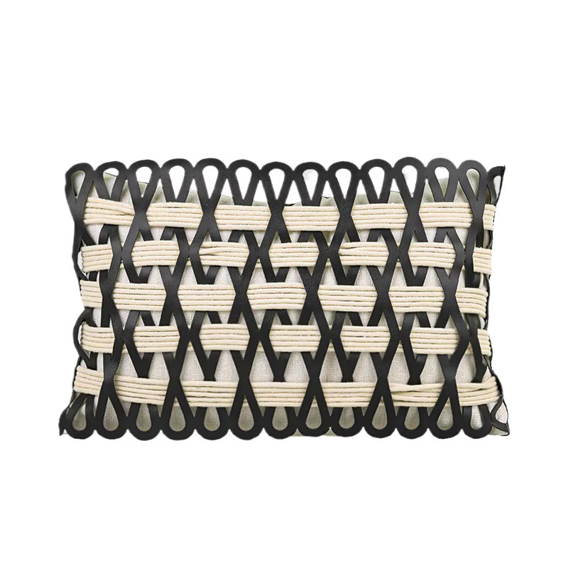 Senric Aurora Design Luxus Kissenbezug Beige gewebt für Sofa und Bett B/H: 30 x 50 cm und 50 x 50 cm - Bild 6