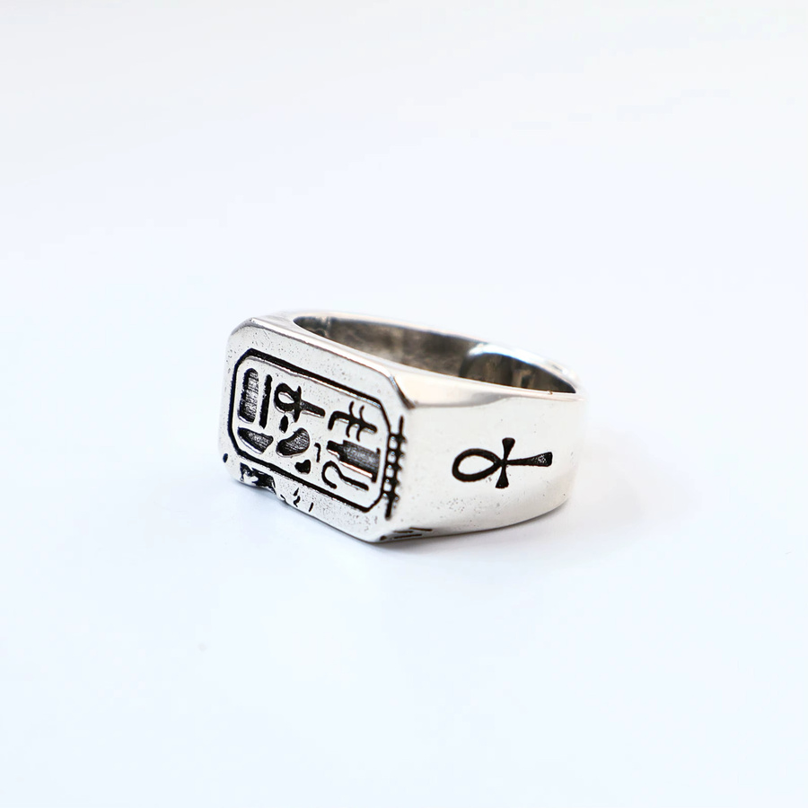 LENNIK Ring, versilbertes Kupfer, Herren, verstellbar - Bild 5