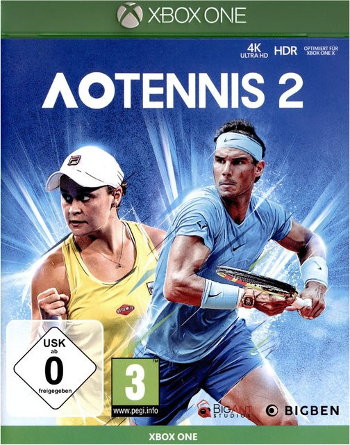 AO Tennis 2 BigBen Interactive für Xbox One Sport Simulation - Bild 1