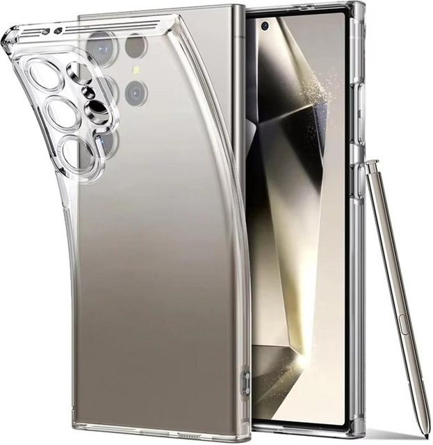 Transparente Ultra Dünne TPU Handyhülle für Samsung Galaxy S26 S25 S24 S23 S22 S21 Plus Ultra FE - Bild 1