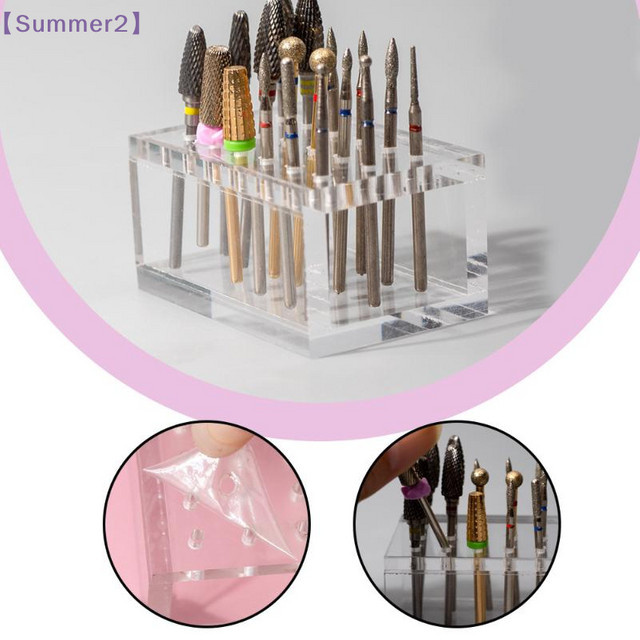 Xia2 Nagelbohrer-Halter Aufbewahrungsbrett, 18-Loch - Bild 1