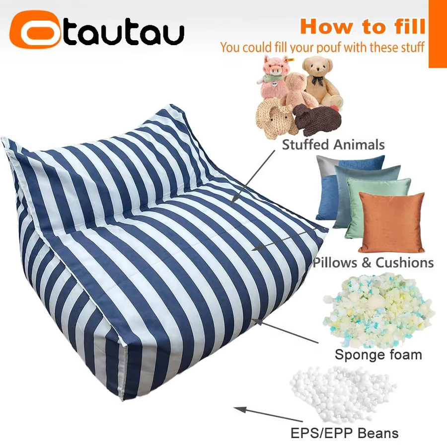 Otautau Sitzsack Abdeckung mit Innenfutter, wasserdicht, Farbe: Rot, Modell SF215 - Bild 3