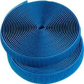 Klettband HellermannTyton, Farbe: Blau, Breite: 1,25 cm, Länge: 100 cm - Bild 1