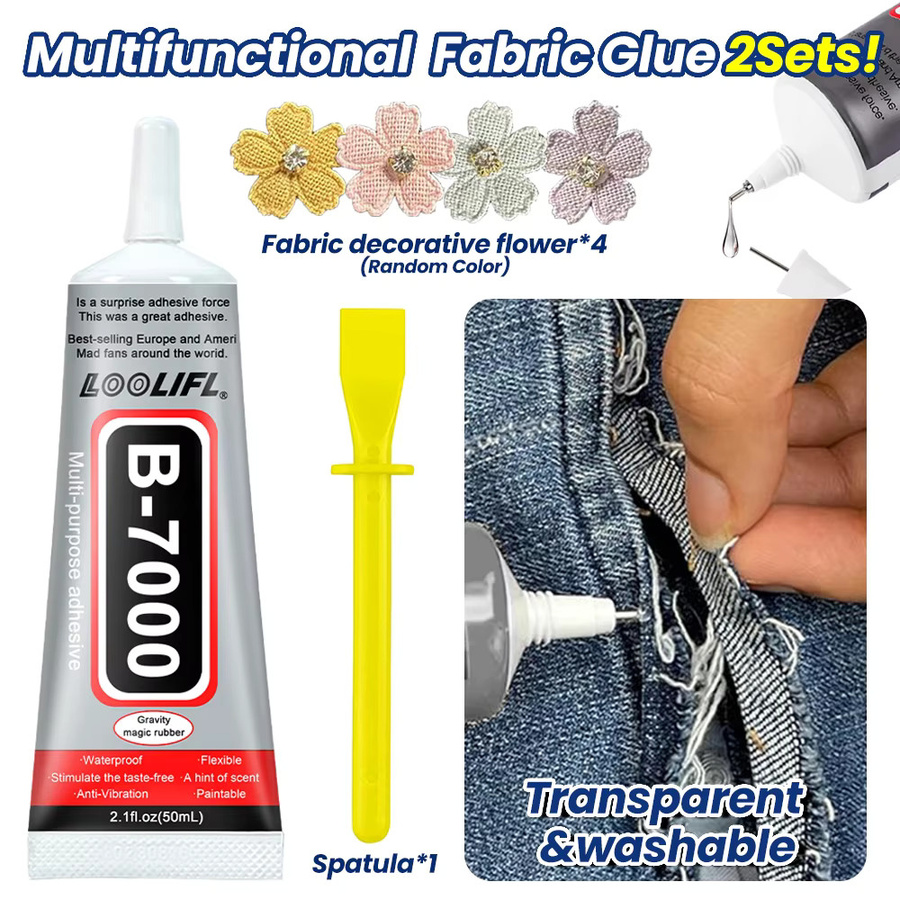 B-7000 Allzweckkleber transparent wasserdicht und hochtemperaturbeständig für Kunststoff und Schmuck - Bild 3