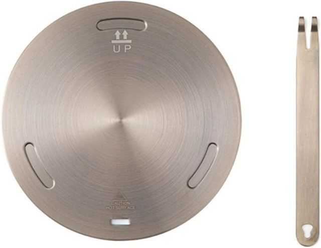 Shenhu Win Induktionskochfeld Wärmeleitplatte aus Metall in Rose Gold, Durchmesser: 28 cm - Bild 1
