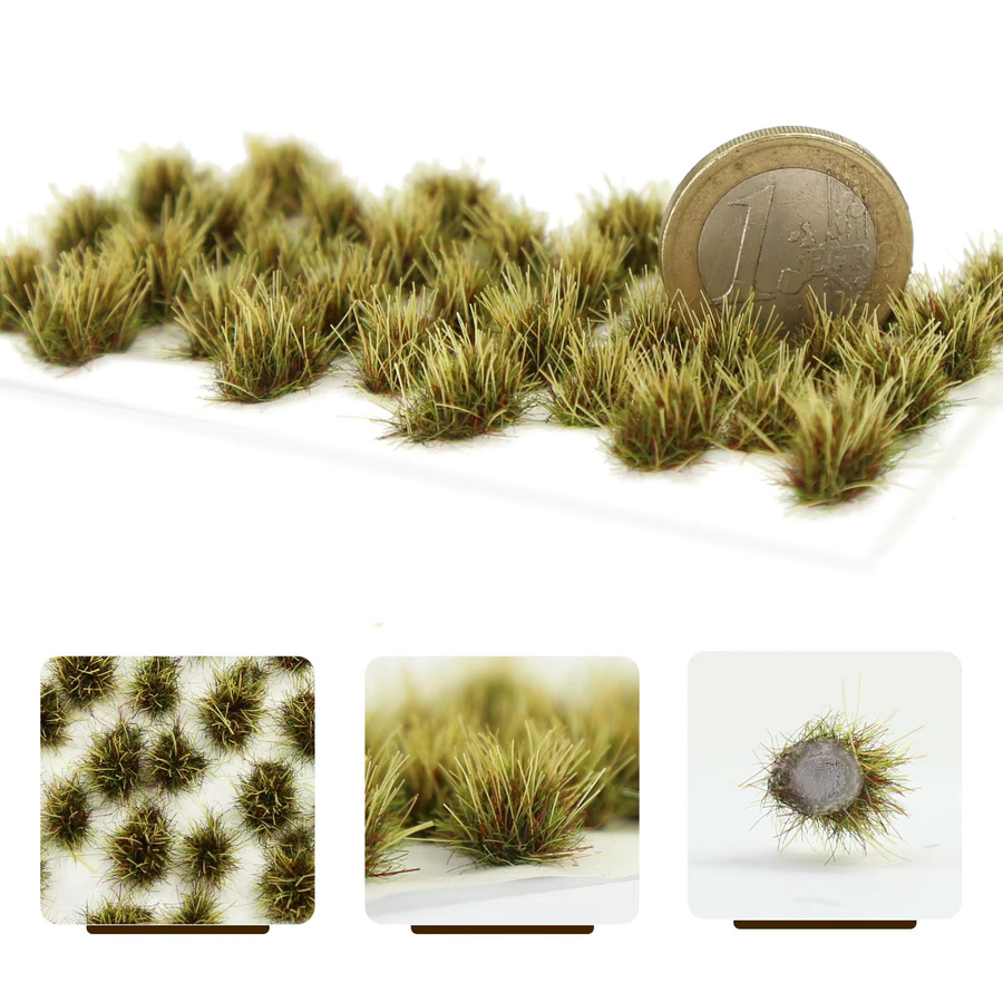 Evemodel Unregelmäßige Cluster Gras Modell Basis, 1 Packung - Bild 2