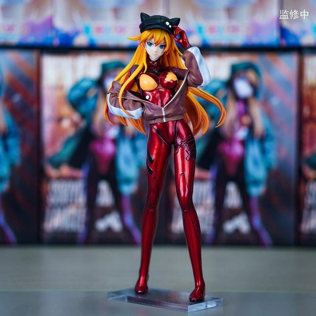 Neon Genesis Evangelion Asuka Katzenohren Anime Figur, ab 14 Jahren - Bild 1