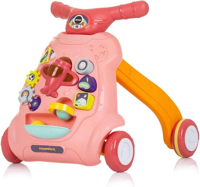 Chipolino Lauflernwagen Plane Musik Bälle rosa - Bild 1