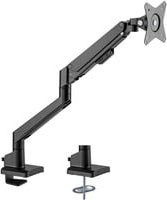goobay Single-Monitorhalterung mit Gasdruckfeder in Schwarz - Bild 1