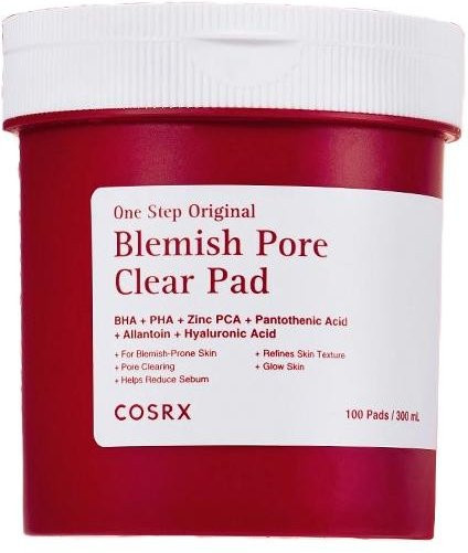 COSRX One Step Original Blemish Pore Clear Pad, 300 ml, Salicylsäure - Bild 1