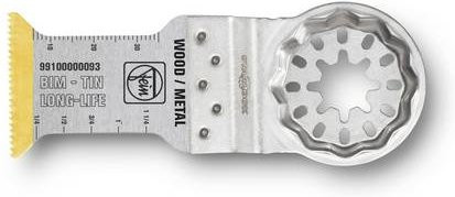 Fein E-Cut Long-Life Bimetall Sägeblatt mit Titanbeschichtung, Farbe: Silber, Durchmesser: 35 mm - Bild 1