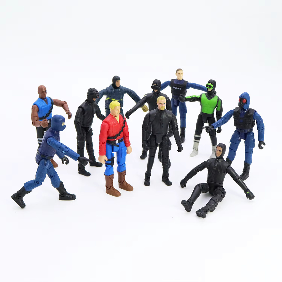 WWXRC Actionfigur, 2-5 Stück, 3,75 Zoll, mit Gelenkmobilität, Zubehör - Bild 2