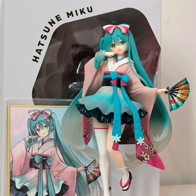 Bandai Hatsune Miku Neo Tokyo Serie Kimono Figur, Einzelfigur, 18cm - Bild 1