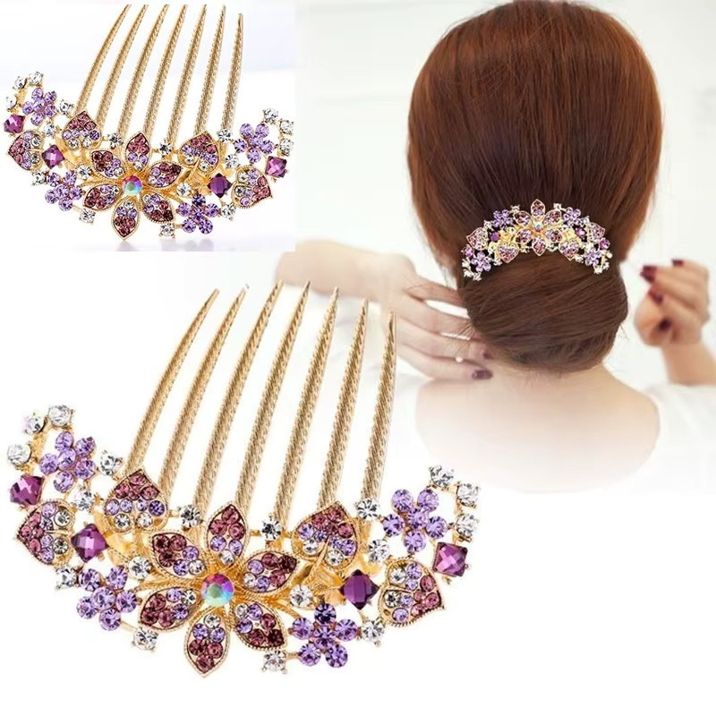 Disney Haar Kamm, Kristall Blume, Damen - Bild 2