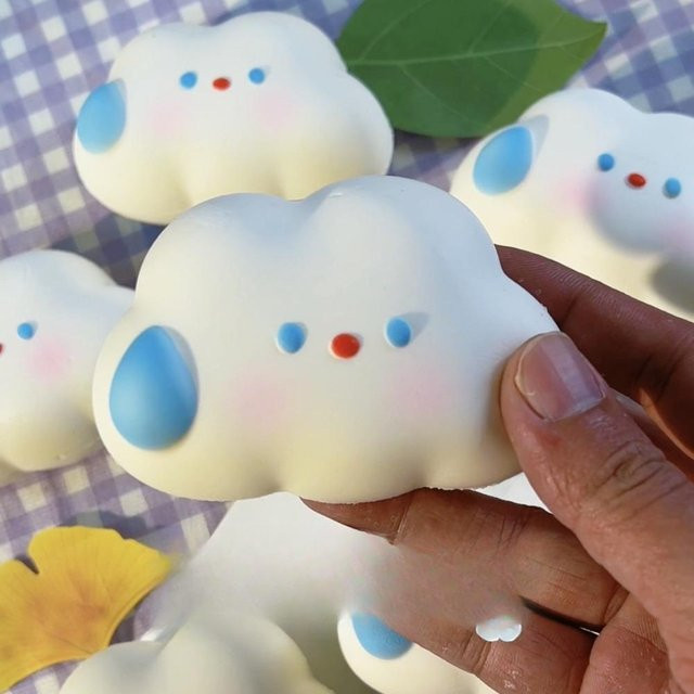 BC Pet Supplies Weiche Wolke Langsamer Rückprall Squishy, weiß - Bild 1