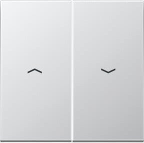 Jung Wippe Symbole für Taster aus Aluminium in Silber AL 2995 P - Bild 1