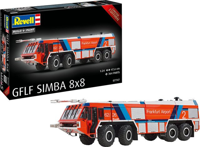 Revell Simba 8x8, Fahrzeug, Feuerwehr, 1:24, ab 13 Jahre - Bild 1