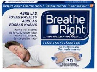 Breathe Right Nasenstreifen, große Größe, Unisex, 30 Einheiten - Bild 1