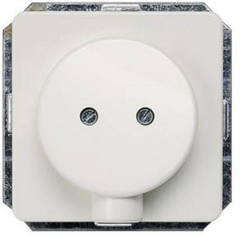 Siemens DELTA profil Auslassplatte Titanweiß 65 x 65 mm 5TG1807 - Bild 1