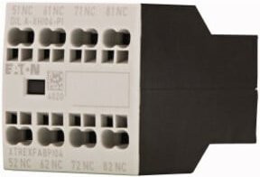 Eaton Hilfsschalterblock DILA-XHI04-PI mit 4 Öffnern in Weiß - Bild 2