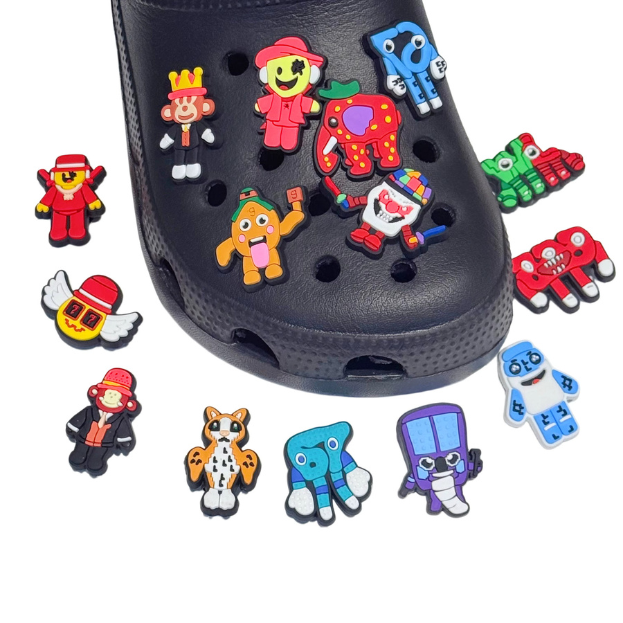 Happye&TiTi Schuh-Charms, PVC, Cartoon, Kinder - Bild 4