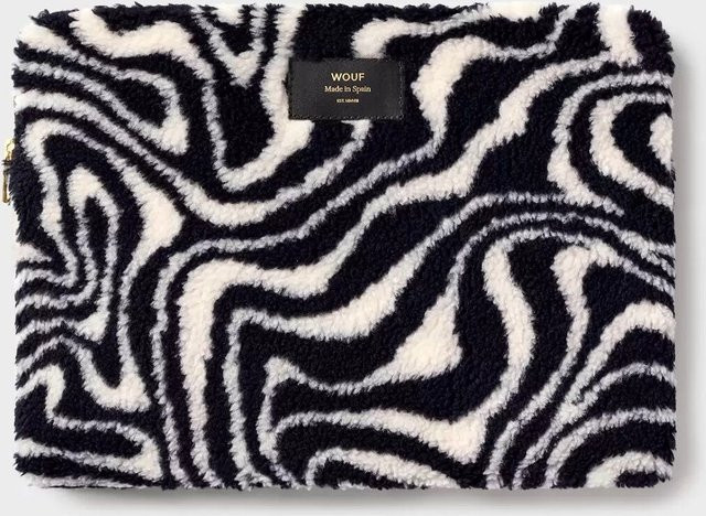 Wouf Recycled Collection Laptop Tasche 13 Zoll Hypnotic in Schwarz und Multicolour - Bild 1