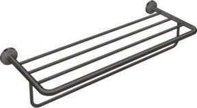 Hansgrohe Axor Uni Circular Handtuchablage Wandmontage Schwarz B: 65,5 cm - Bild 1