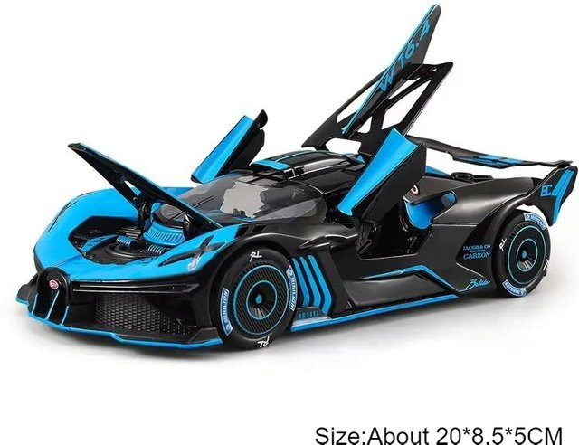 Linyi toy car Bolide Atlantic Automodell, 1:24, mit Licht und Geräusch, ab 14 Jahren - Bild 1