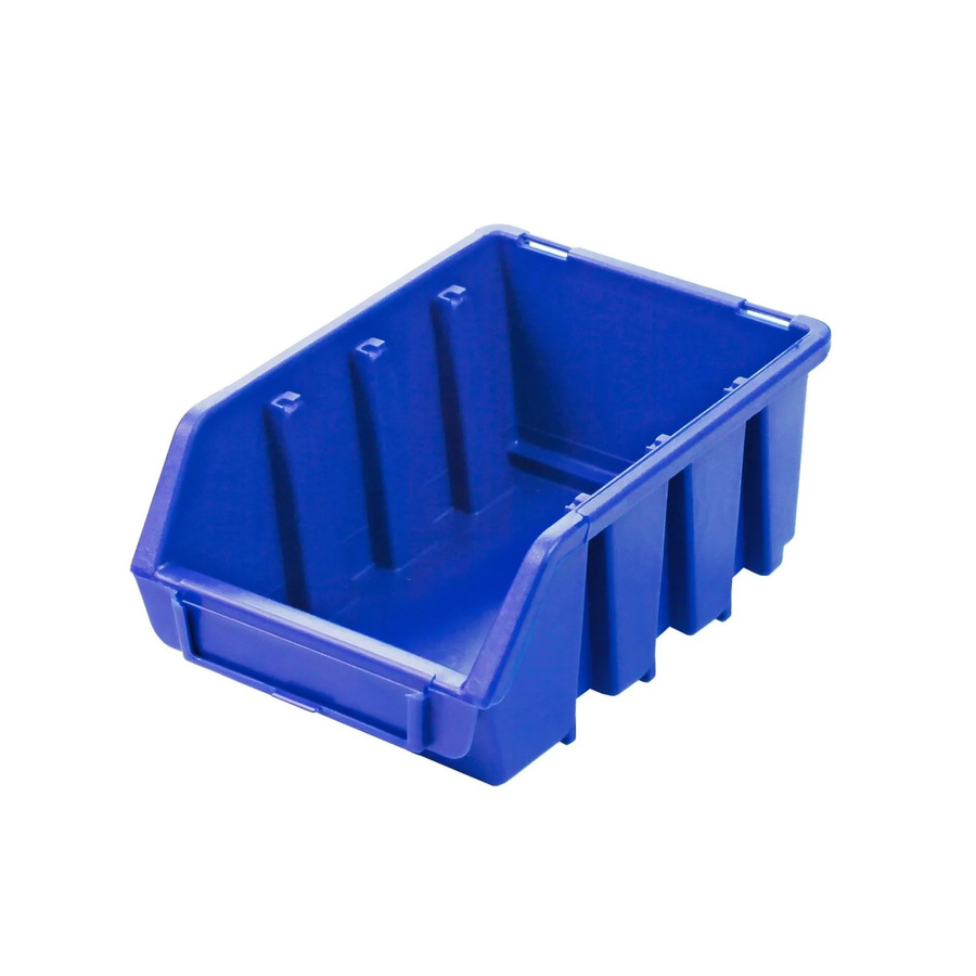 PROREGAL Sichtlagerbox aus Polypropylen in Blau, B/T/H: 11,6 x 7,5 x 16,1 cm - Bild 2