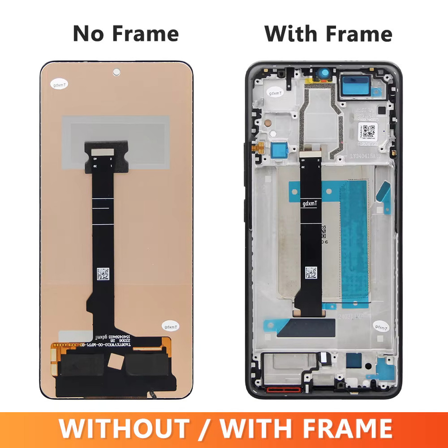 Xiaomi Redmi Turbo 3 LCD Display Touchscreen Digitizer Ersatzteil in Schwarz - Bild 2