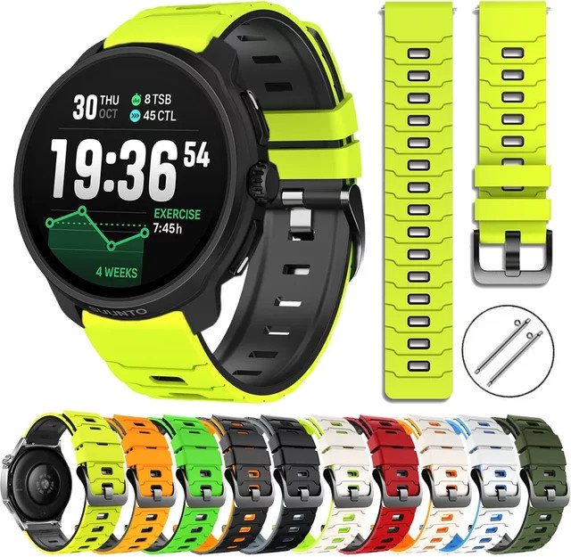 Suunto Uhrenarmband Silikon, 22 mm, Unisex - Bild 1