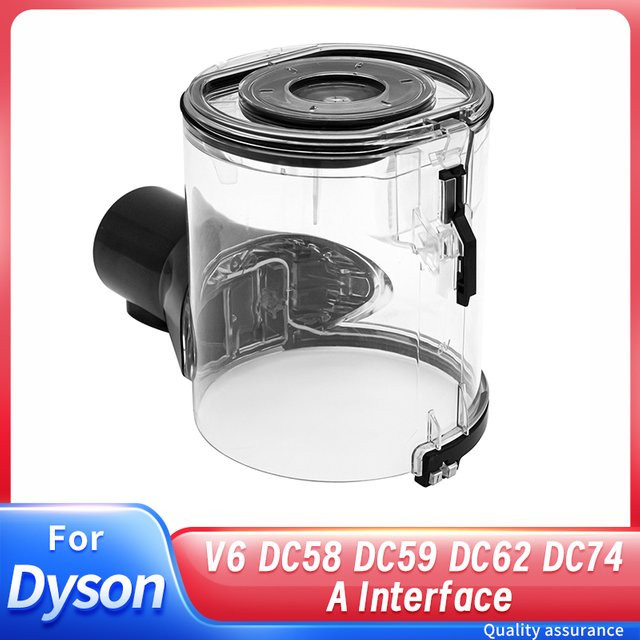 Dyson Ersatz-Staubbehälter für V6 DC58 DC59 DC62 DC74 Staubsauger, transparent - Bild 1