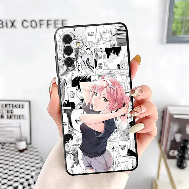 Anime Zero Two 02 Weiche Handyhülle für Samsung Galaxy A-Serie in Multicolour - Bild 1