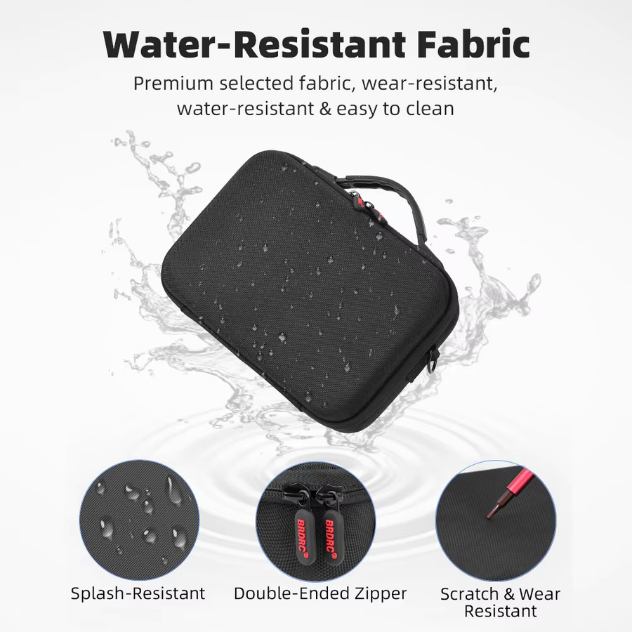 DJI Action 6 Tragetasche Schwarz – Tragbare Reise- und Aufbewahrungstasche als Schultertasche für dein DJI Action 6 Zubehör - Bild 2