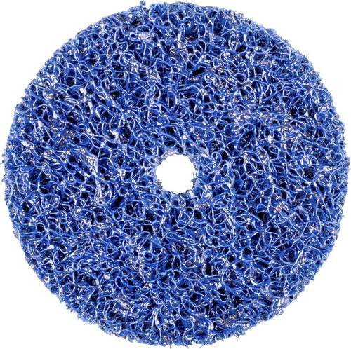 PFERD TOOLS POLICLEAN PLUS PCLS Reinigungsvlies für Metall und Lack, Blau, Durchmesser: 100 mm, Breite: 13 mm, Bohrung: 13 mm - Bild 1