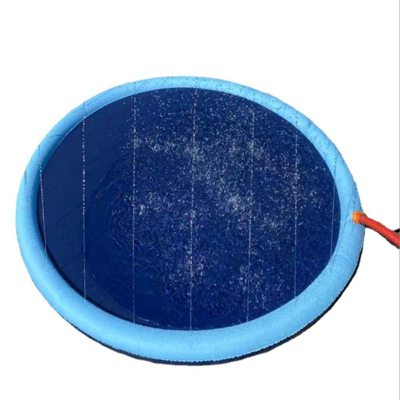 Rutschfeste und verdickte Haustier-Sprühmatte von Yiran Furniture für Hunde und Kinder, zusammenklappbarer Outdoor-Pool zur einfachen Reinigung - Bild 4