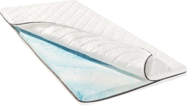 MLILY Touch Komfortschaumtopper in Weiß, Höhe: 8 cm, B/T: 200 x 200 cm - Bild 1