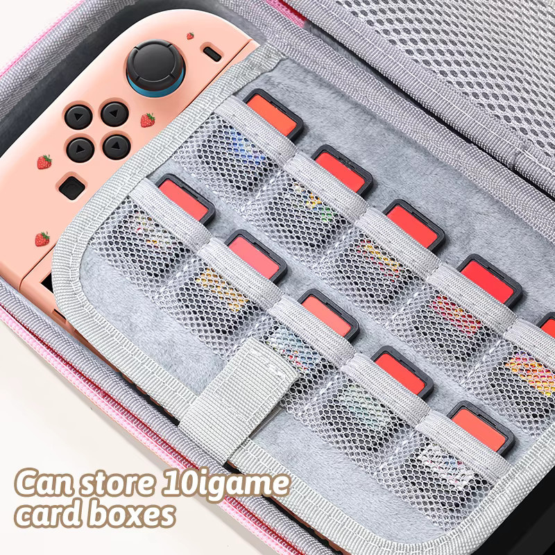 Nintendo Switch 2 Schutzhülle mit tragbarer Tasche in Lila, kratz- und sturzfestes Zubehör für deine Spielekonsole - Bild 2