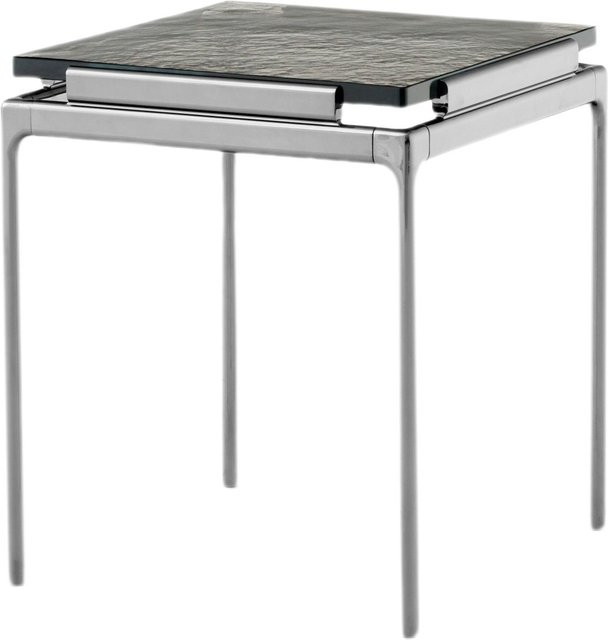 &Tradition Sett Beistelltisch Ln11 in Mehrfarbig mit Glas und Chrom - Bild 1