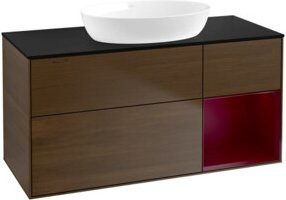V&B Waschtischunterschrank Finion in Lackausführung, Breite: 120 cm, Tiefe: 50,1 cm, Höhe: 50,1 cm - Bild 1