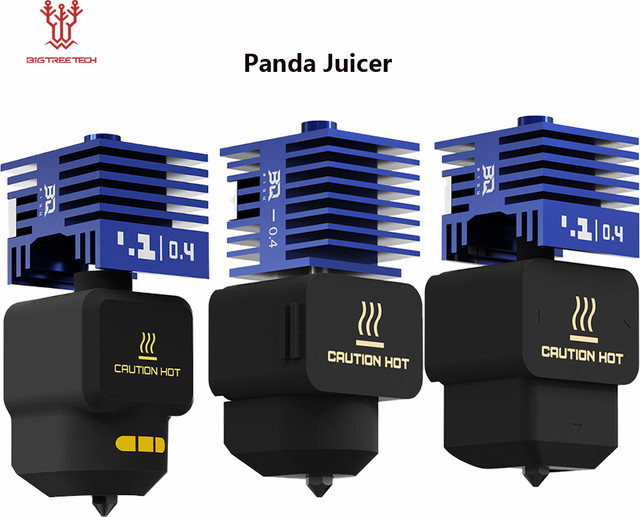 BIGTREETECH Panda Juicer Standard Flow Hotend mit Nano-Beschichtungsdüse aus gehärtetem Stahl für Bambulab H2D A1 A1mini in Blau - Bild 1