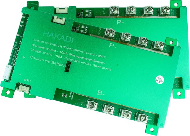 HAKADI Bluetooth BMS für Na-Ionen-Akkus 4-16S mit 50A bis 200A in Grün - Bild 1