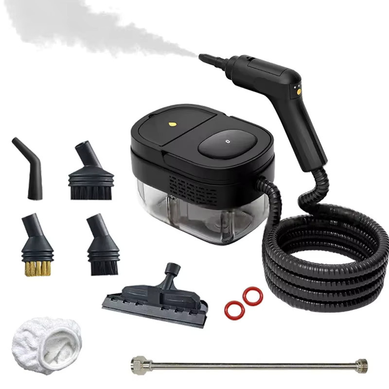 BALASHOV Handheld Dampfreiniger in Grau und Schwarz für Küche, Haushalt und Auto - Bild 6