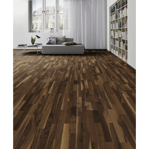 Living by HARO Parkett Schiffsboden Amerikanischer Nussbaum, braun, B: 18,0 cm, T: 220,0 cm, H: 1,35 cm - Bild 3