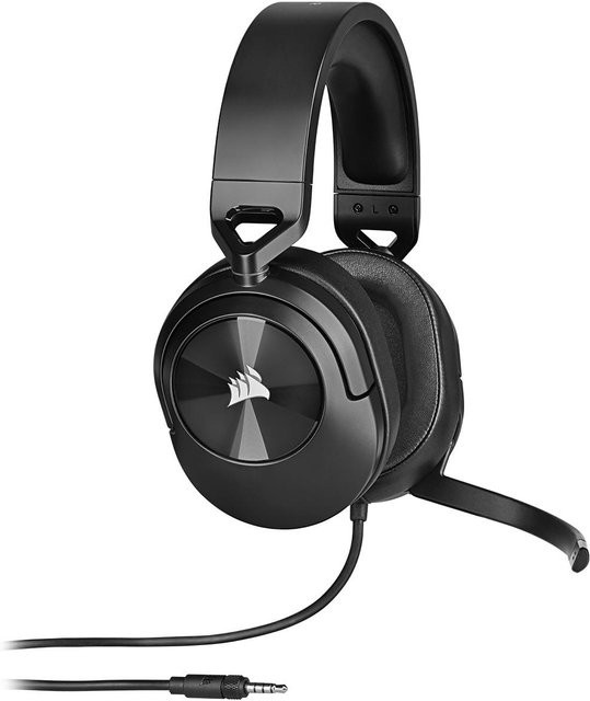 Corsair HS55 Stereo Carbon Gaming-Headset mit 3,5 mm Klinkenanschluss in Schwarz - Bild 2