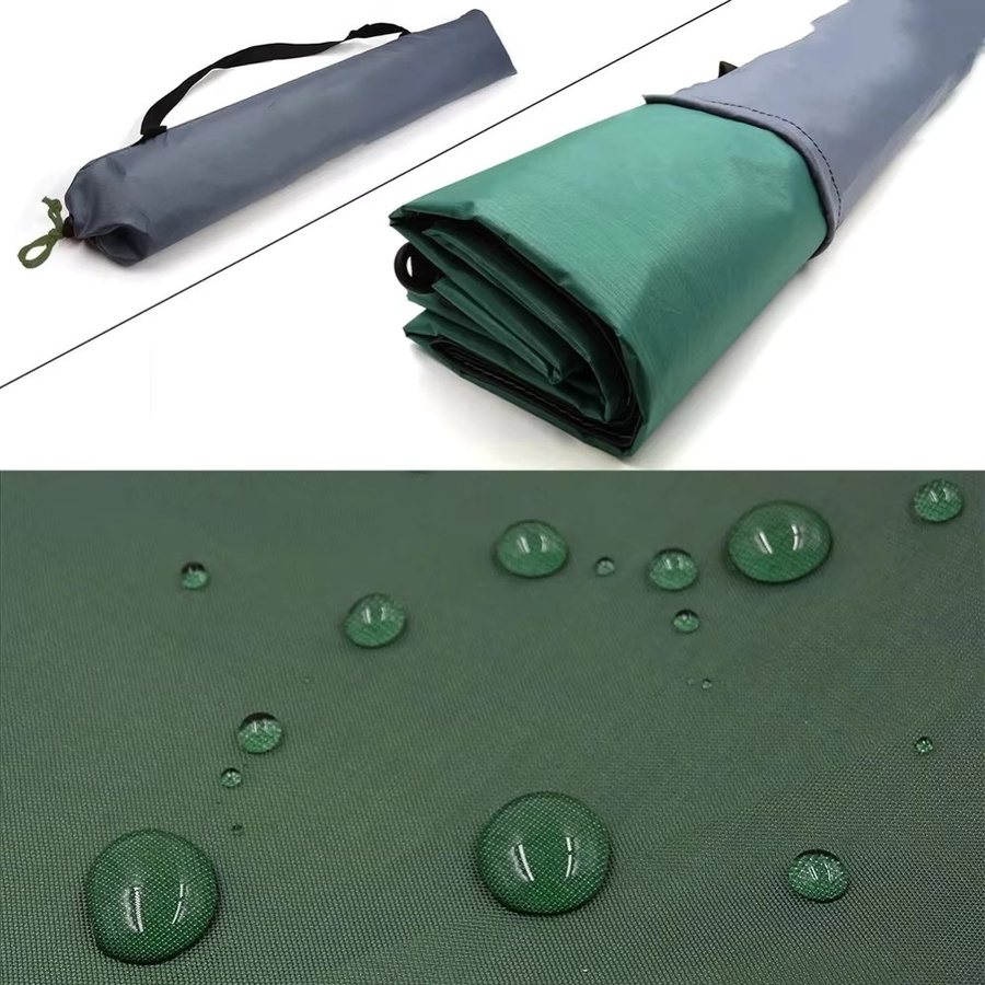 Wasserdichtes Campingzelt aus Polyester als Sonnenschutz und UV-beständige Überdachung in Khaki, Beige oder Grün - Bild 2