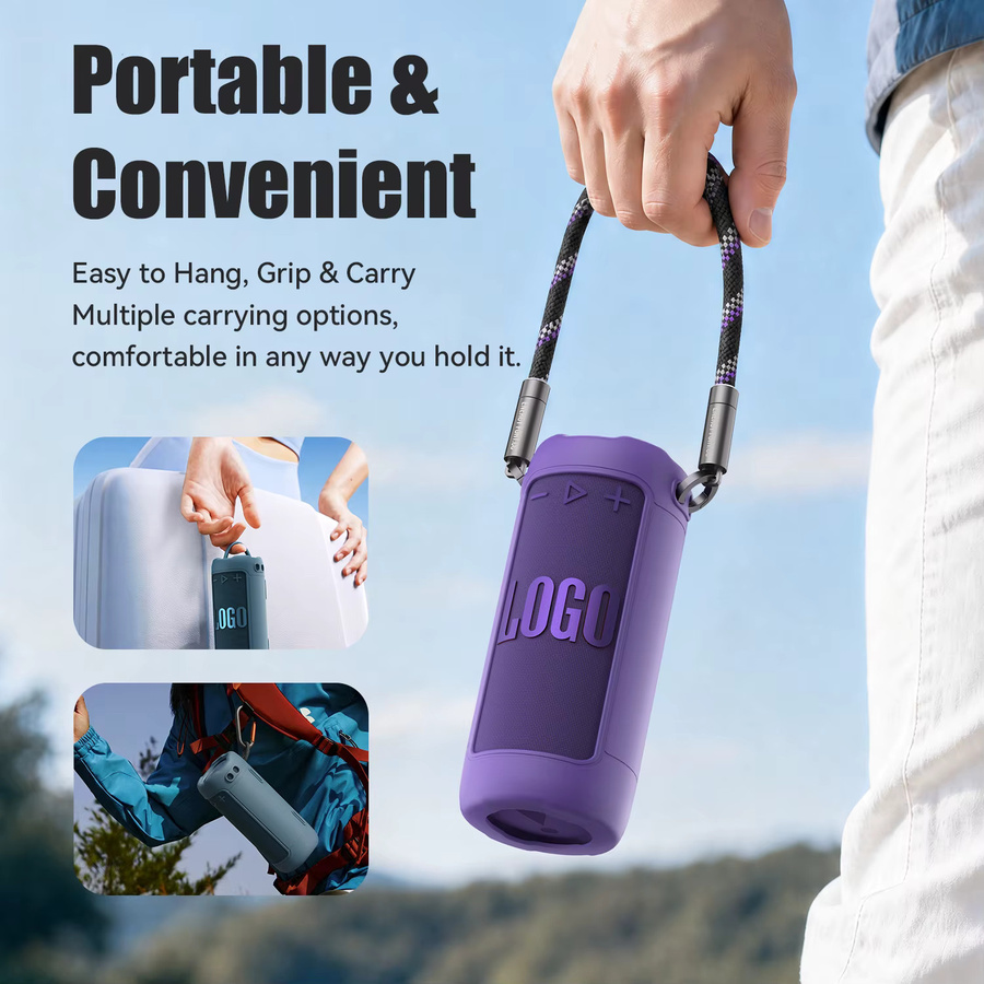 SIKAI Silikonhülle für JBL Grip Bluetooth-Lautsprecher in Rot, stoßfest und kratzfest - Bild 4