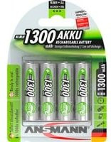 Ansmann AA Akku 1300mAh Silber - Bild 1