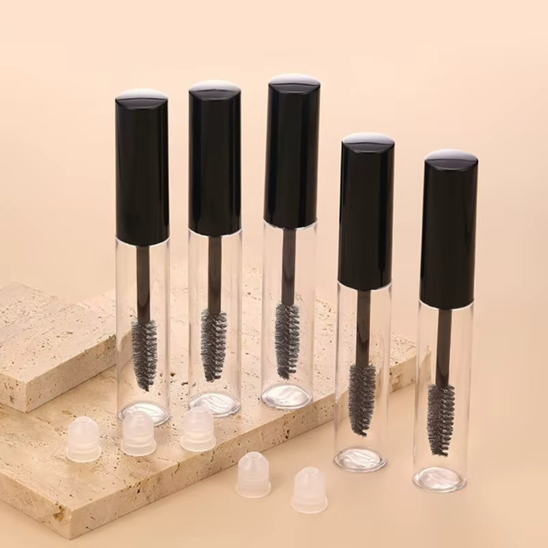 Mascara-Tuben, 10 ml, matt, weiße Kappe, nachfüllbar - Bild 2